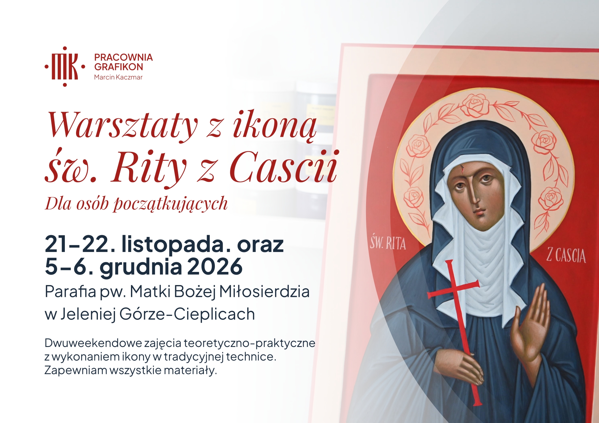 warsztaty św. Rita Cieplice
